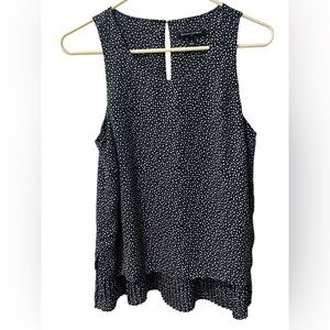 EUC Navy Polka dot camisole